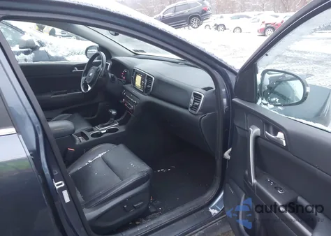 2017 Kia Sportage Ex from USA, damaged, VIN KNDPNCAC1H7153564